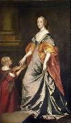 Anthony Van Dyck Portrait of Mary Villiers France oil painting artist
